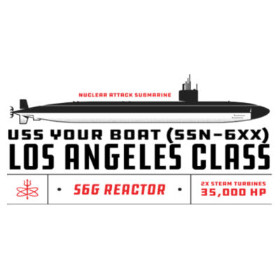 Custom Los Angeles Class Submarine - 11 oz Ceramic Mug (HLCC1) Design