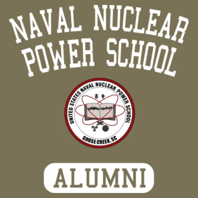 Naval Nuclear Power School Goose Creek, SC Alumni (Vertical) - Unisex or Youth Ultra Cotton™ 100% Cotton T Shirt Design