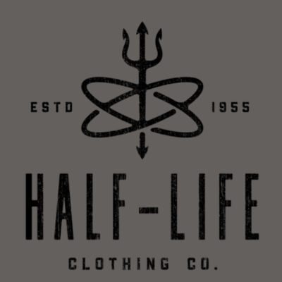 Blackout Half-Life Clothing Company Left Chest with Sub/Ship Hull Number - Adult Heavy Blend Heather Royal or Red 60/40 Fleece Crew (S) Design