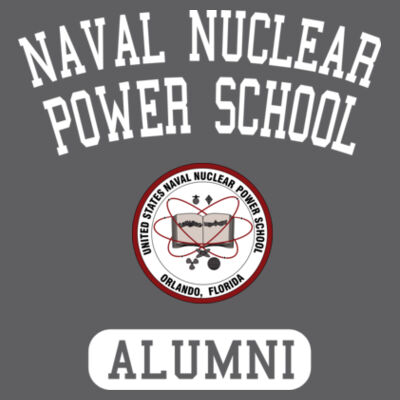 Naval Nuclear Power School Orlando Alumni (Vertical) - Triblend Short Sleeve T-Shirt Design